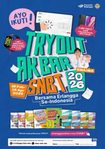 Tryout Akbar SNBT 2026 Bersama Erlangga Se-Indonesia.