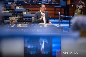 Perdana Menteri Malaysia Anwar Ibrahim. ANTARA/HO-Kantor Perdana Menteri Malaysia/aa