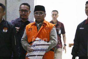 tersangka kasus dugaan korupsi kuota haji dan penyelenggaraa 2uha