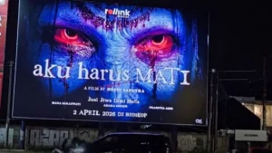 viral di media sosial kemunculan billboard film ho wyap