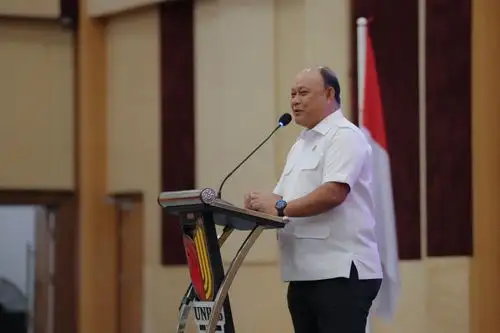 Kepala BGN, Dadan Hindayana dalam Forum U25 Perguruan Tinggi Negeri Badan Hukum PTN-BH di Makassar, Sulsel, Selasa (28/4/2026). (Dok. BGN)
