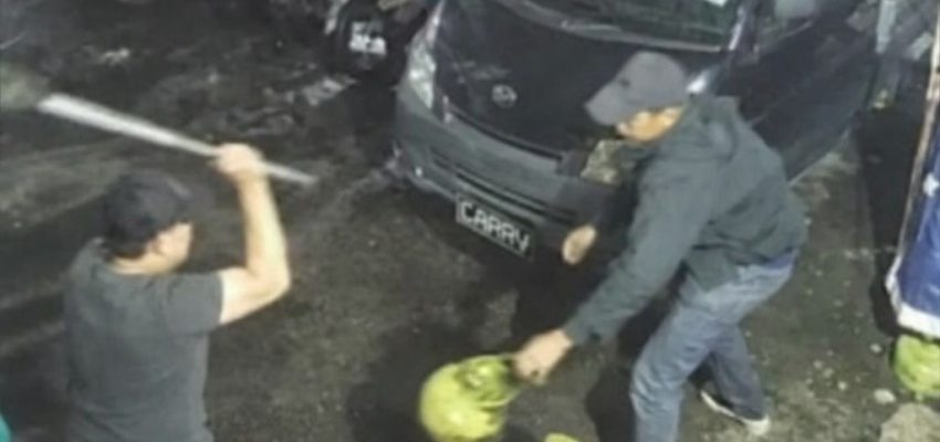 CCTV Pencurian Gas 3 Kg di Kota Yogyakarta Viral, Pelaku Dipukul Stik Golf dan Dikepung Warga