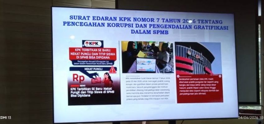 ‎ ‎SPMB Sidoarjo Disorot di Tengah Peringatan KPK
